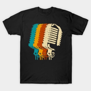 retro hip hop microphone T-Shirt